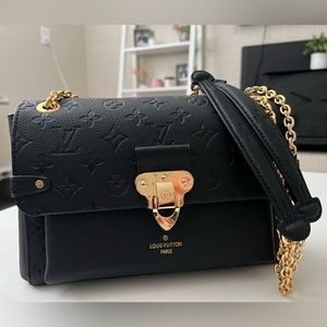 Louis Vuitton Black Monogram Vavin PM